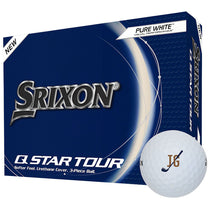 Leed's White Srixon Q-STAR TOUR Golf Balls - 12 Pack