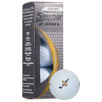 Leed's White Srixon Z-STAR DIAMOND Golf Balls - 3 Pack