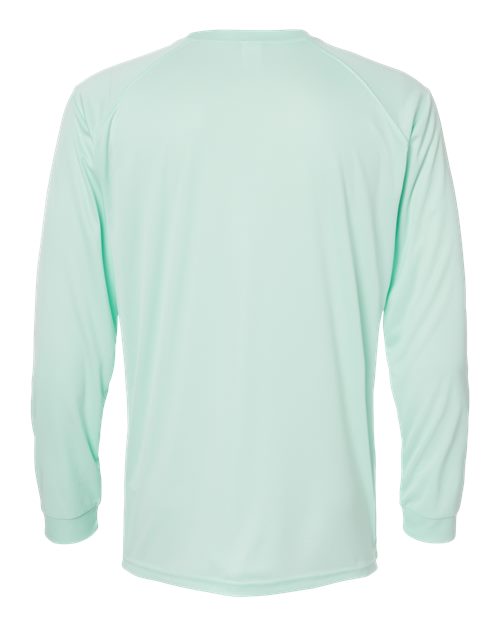 Paragon Mint Green Unisex Long Islander Performance Long Sleeve T-Shirt