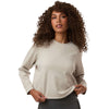Adidas Women's Wonder Alumina Beyond Side-Snap Crewneck Sweatshirt