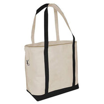 Small Black Small Black Accent Boat Bag