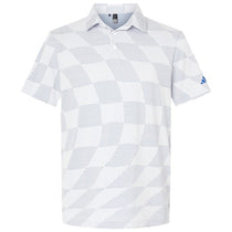 Adidas Men's White Ultimate365 Textured Polo