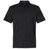 Adidas Men's Carbon Black Ultimate Textured Polo