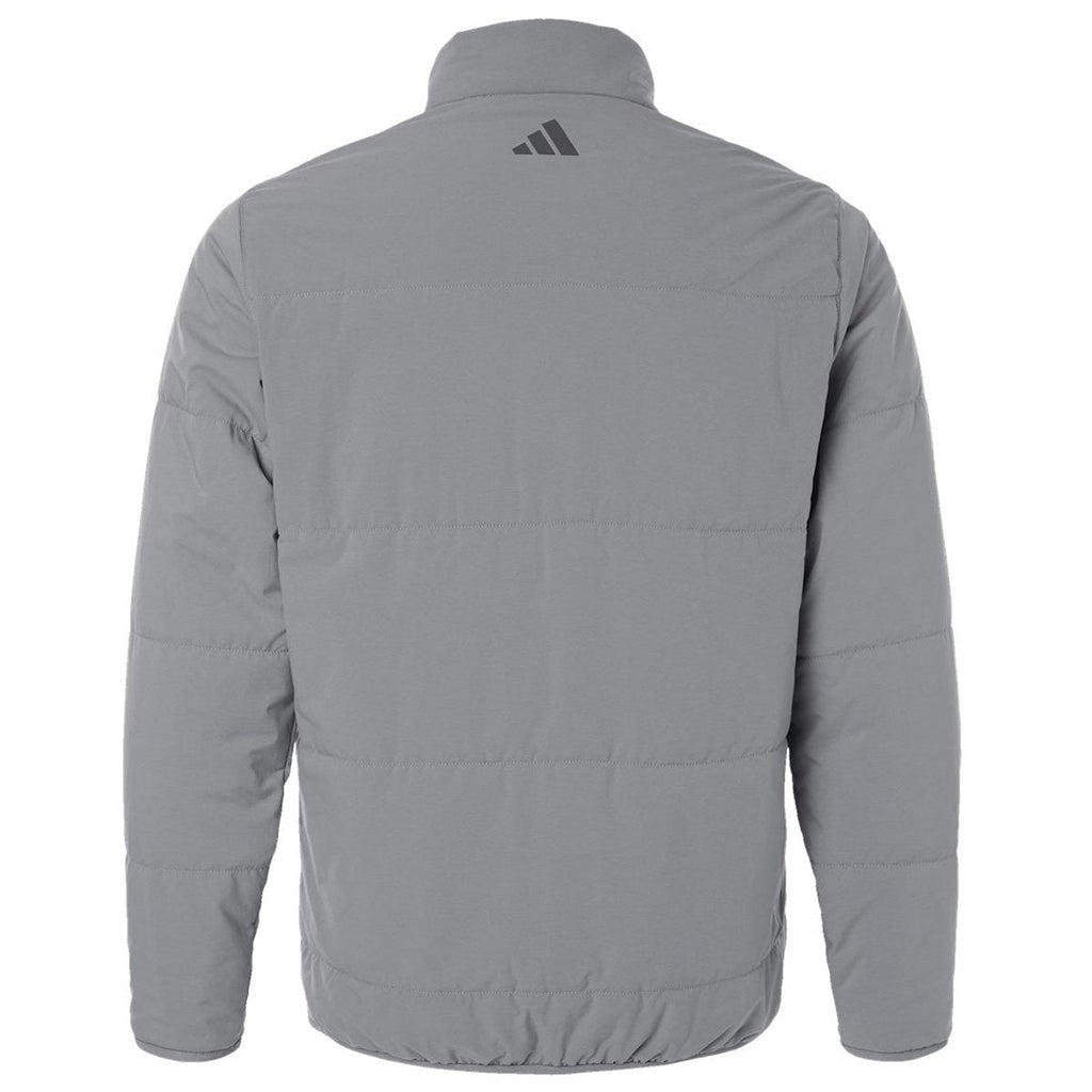 Adidas Men's Grey Three Ultimate365 Arctic Quarter-Zip Jacket