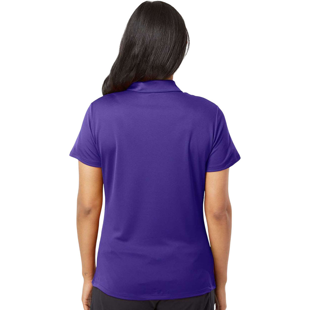 adidas Golf Women's Collegiate Purple Performance Sport Shirt