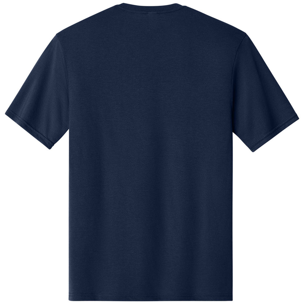 A4 Men's Navy Softek Short Sleeve Tee
