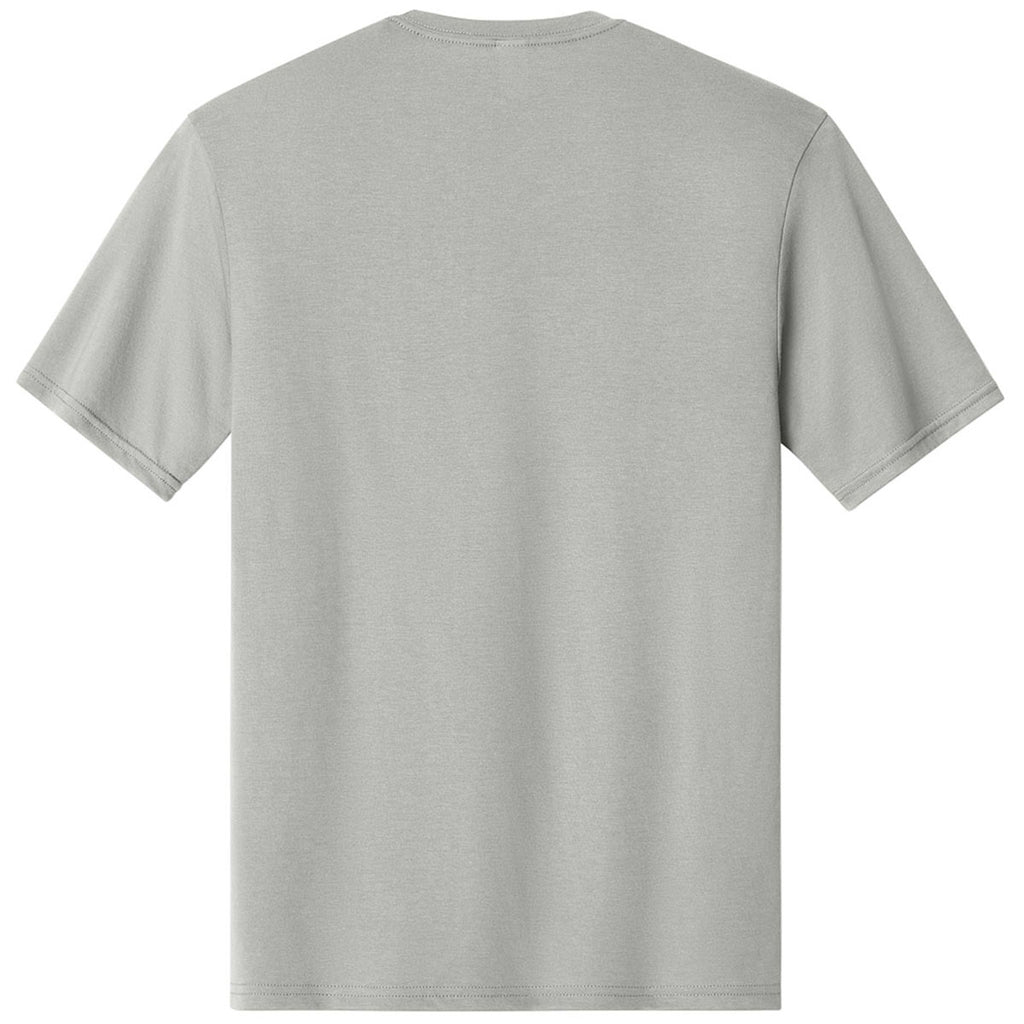A4 Men's Silver Softek Short Sleeve Tee