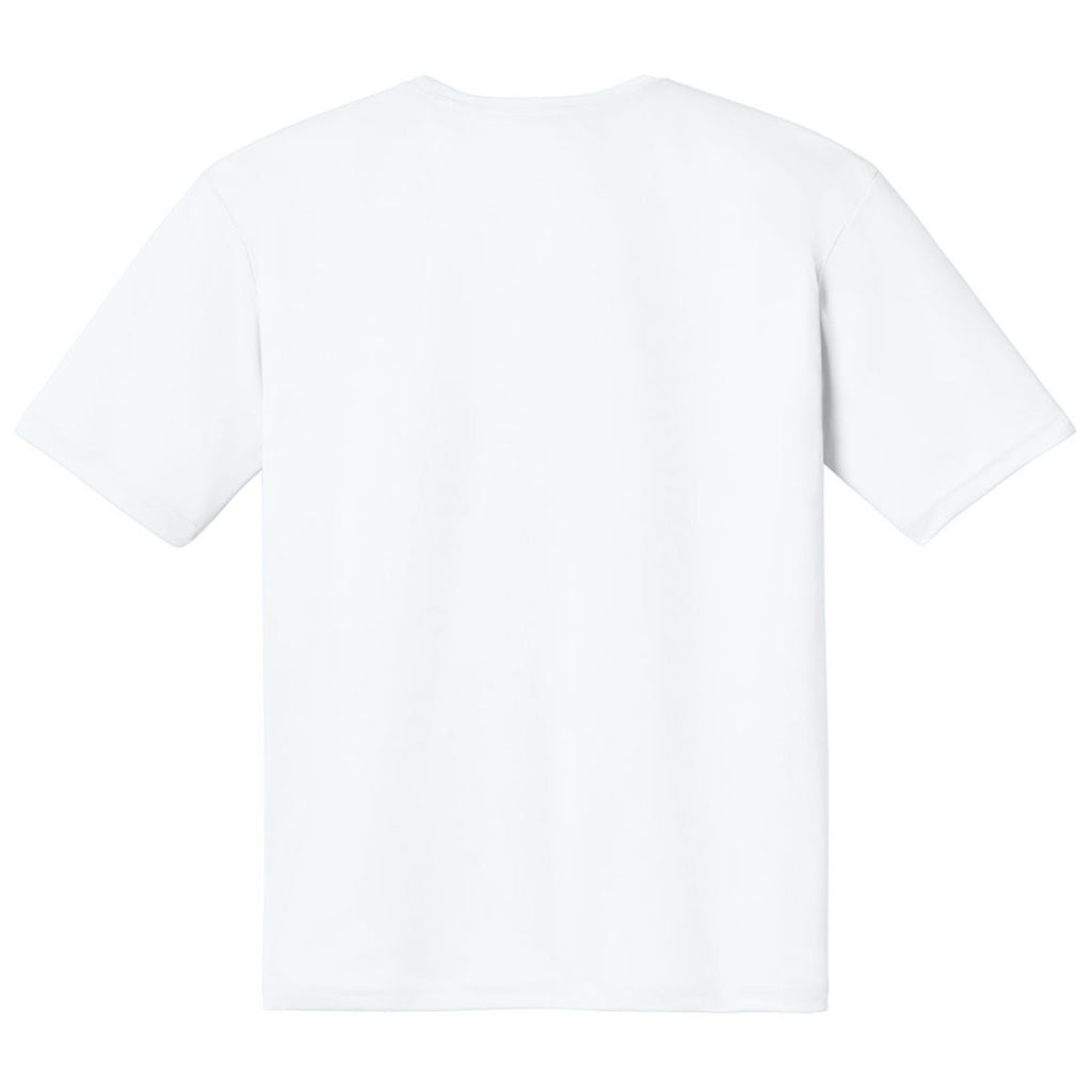 A4 Men's White Cooling Performance Short Sleeve Tee