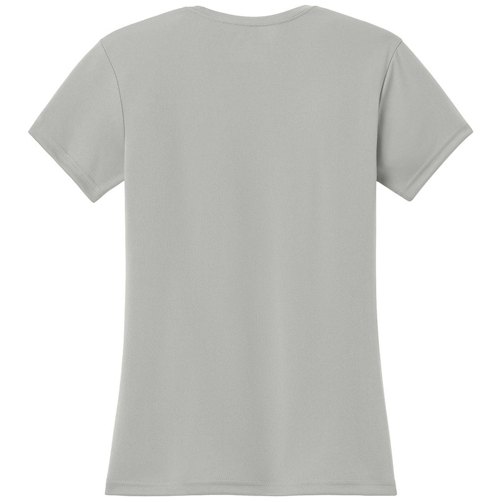 A4 Women's Silver Cooling Performance Short Sleeve Tee