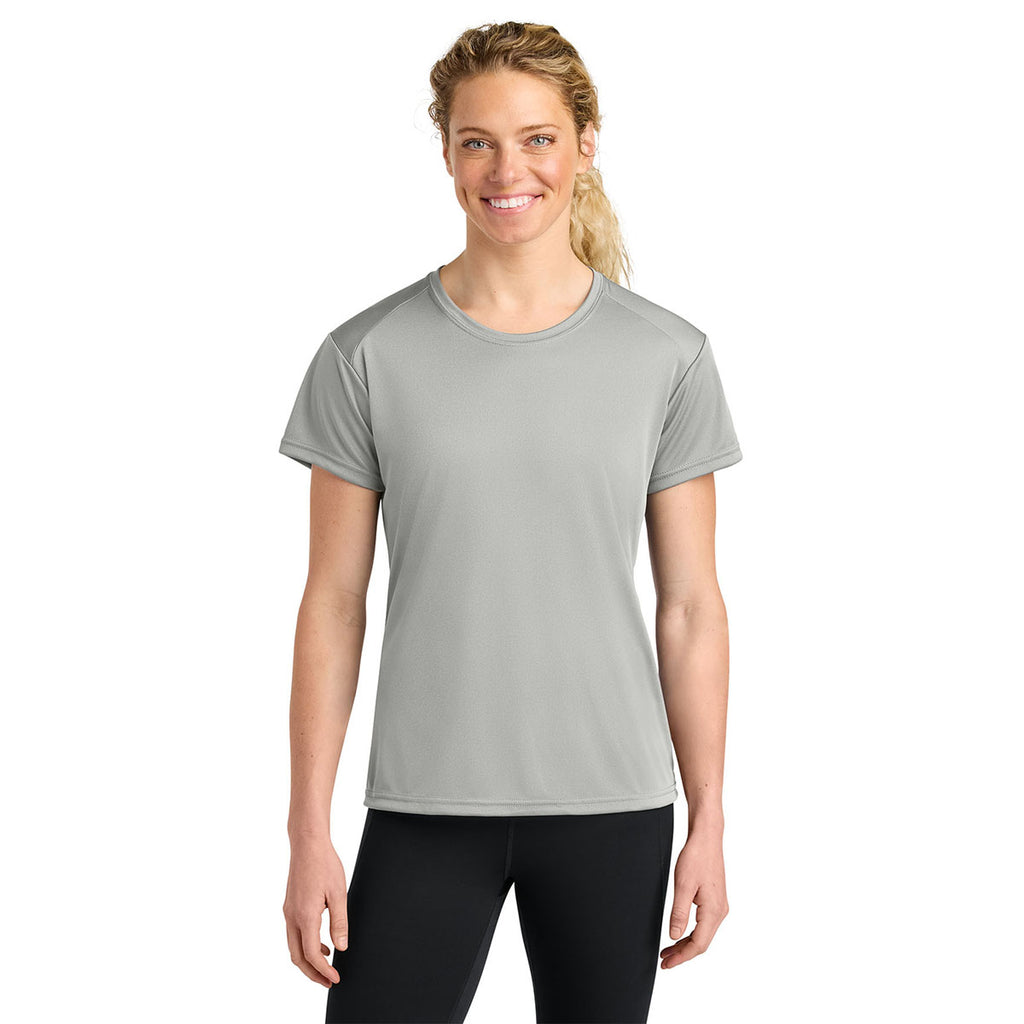 A4 Women's Silver Cooling Performance Short Sleeve Tee