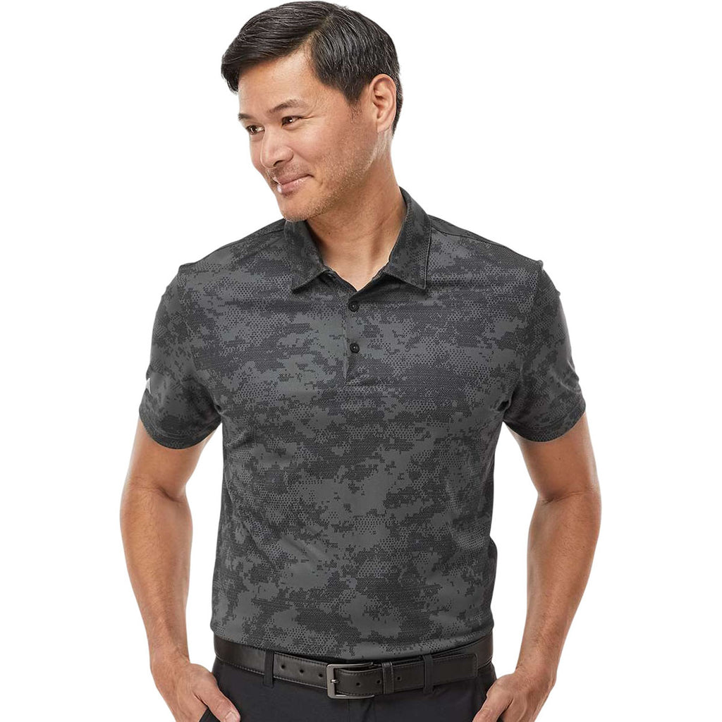 Adidas Men's Grey Six Camo Polo