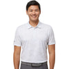 Adidas Men's White Camo Polo