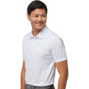 Adidas Men's White Camo Polo