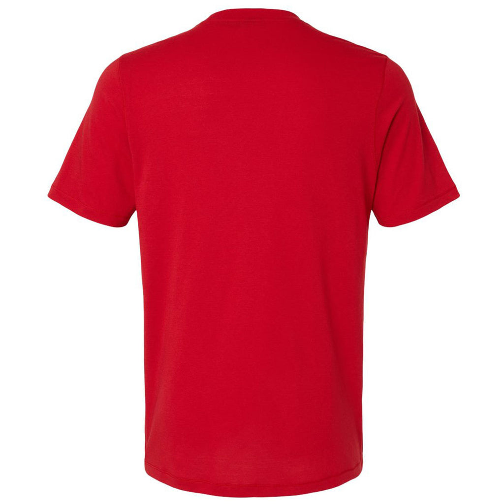 Adidas Men's Power Red Blended T-Shirt