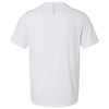 Adidas Men's White Blended T-Shirt