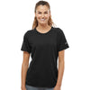 Adidas Women's Black Blended T-Shirt