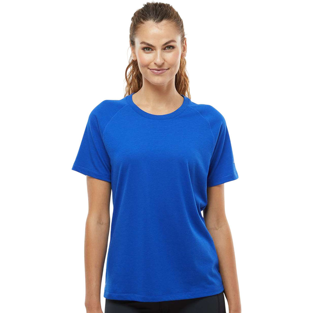 Adidas Women's Collegiate Royal Blended T-Shirt