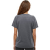 Adidas Women's Dark Grey Heather Blended T-Shirt