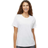 Adidas Women's White Blended T-Shirt