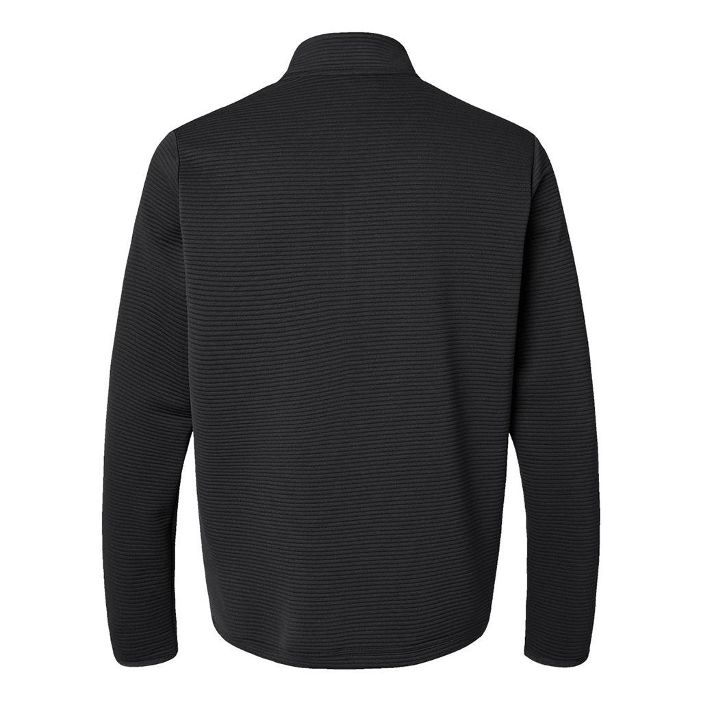 Adidas Men's Black Spacer Quarter-Zip Pullover