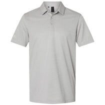 Adidas Men's Grey One Heather Space Dyed Polo