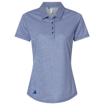 Adidas Women's Collegiate Royal Melange Space Dyed Polo