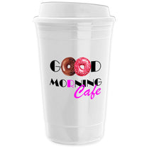 Garyline White Traveler Insulated Cup - 16 oz.