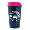 Garyline Metallic Navy Blue Traveler Insulated Cup - 16 oz.