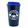 Garyline Metallic Navy Blue Traveler Insulated Cup - 16 oz.