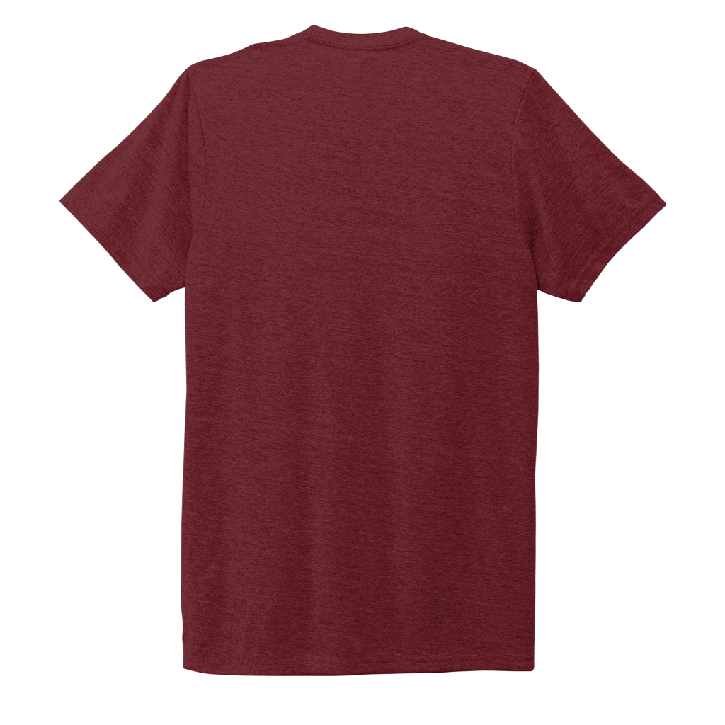 Allmade Unisex Vino Red Tri-Blend Tee
