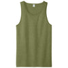 Allmade Unisex Olive You Green Tri-Blend Tank