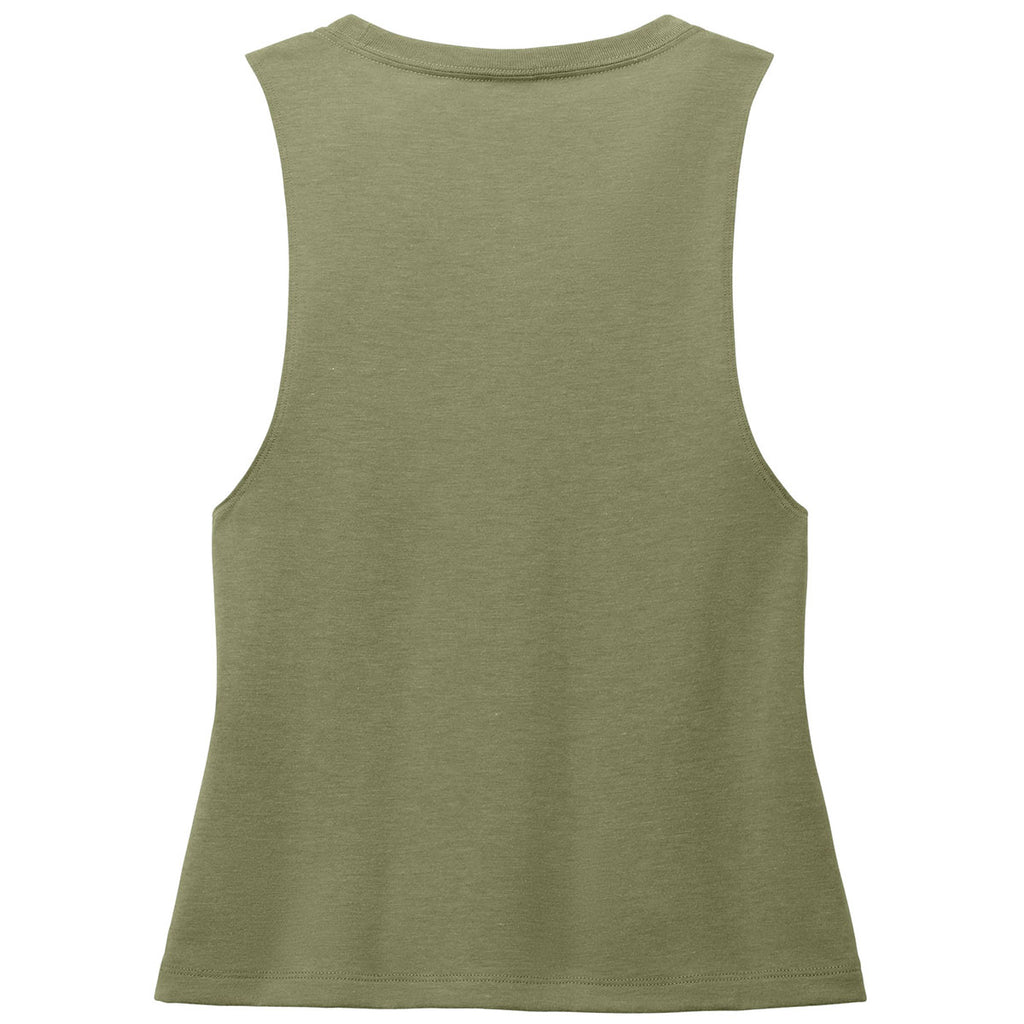 Allmade Women's Olive You Green Tri-Blend Muscle Tank