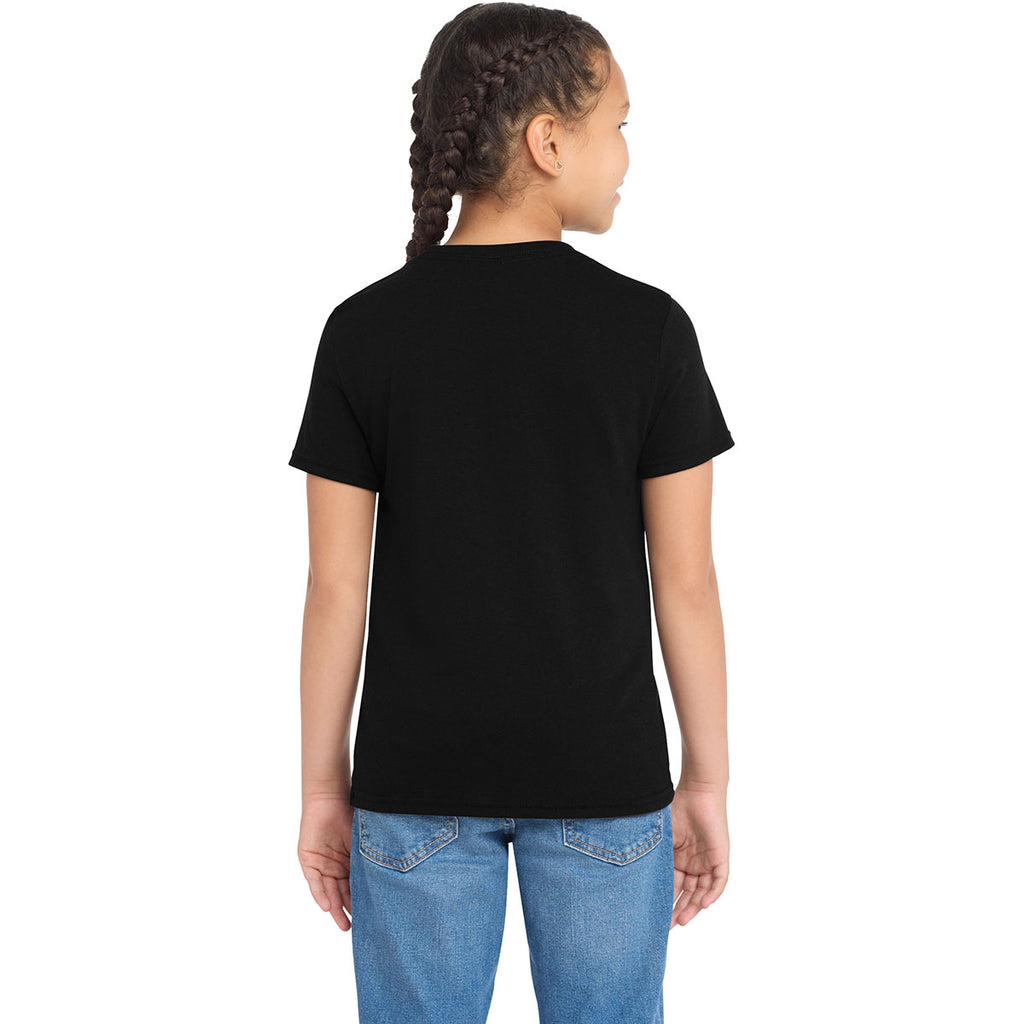 Allmade Youth Deep Black Tri-Blend Tee