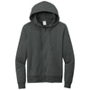 Allmade Unisex Terrain Grey Organic French Terry Full-Zip Hoodie