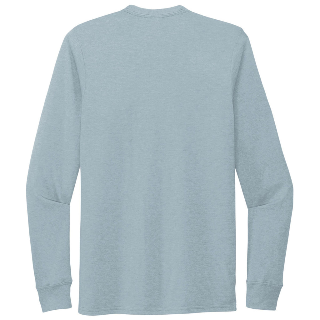 Allmade Unisex I like You Blue Tri-Blend Long Sleeve Tee