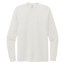 Allmade Unisex Fairly White Tri-Blend Long Sleeve Tee