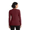 Allmade Women's Vino Red Tri-Blend Long Sleeve Tee