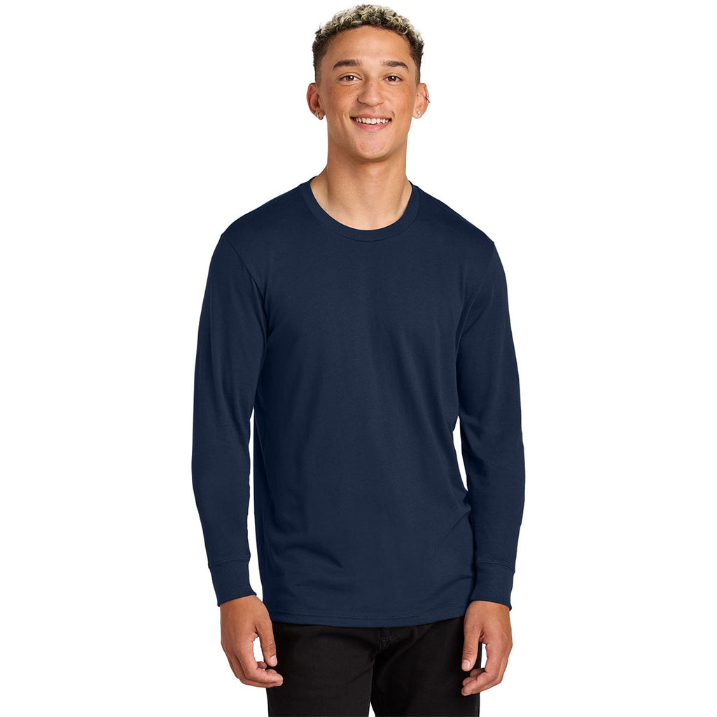 Allmade Unisex Night Sky Navy Long Sleeve Organic Cotton Tee