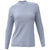 A. PUTNAM Women's Periwinkle Long Sleeve Keyhole Top