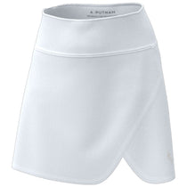 A. PUTNAM Women's Bright White Wrap Skort