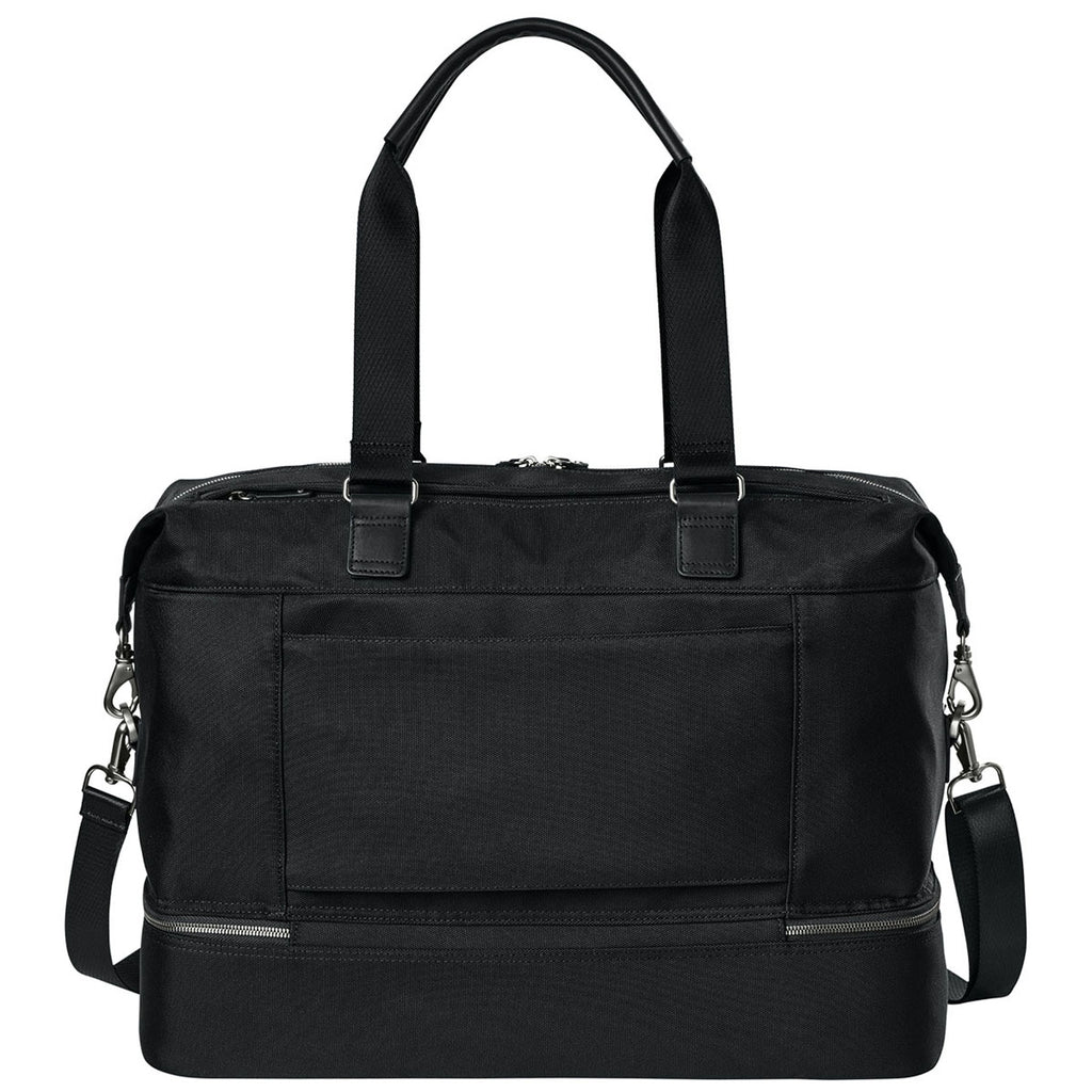 Brooks Brothers Deep Black Oxford Weekender