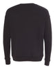Bella + Canvas Unisex Black Drop Shoulder Fleece Sweatshirt