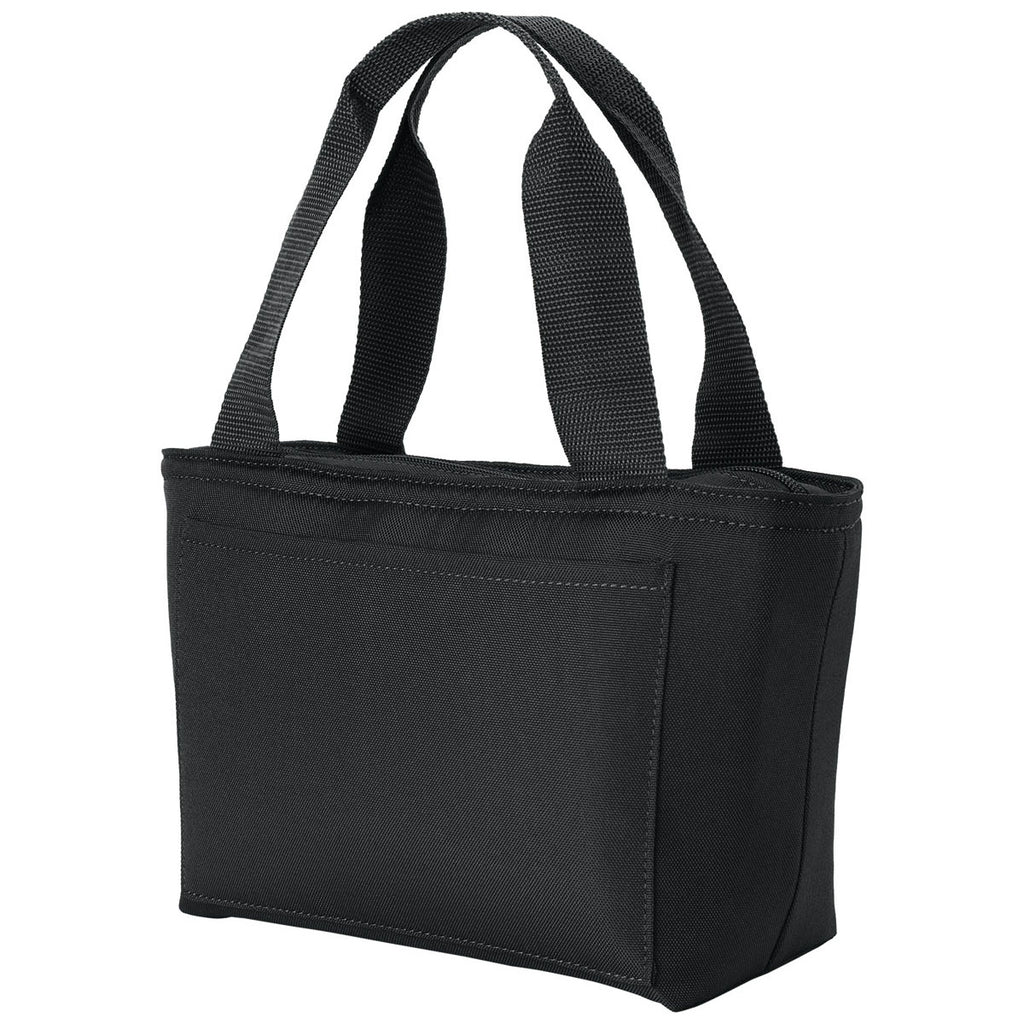 Port Authority Deep Black Insulated Lunch Tote
