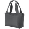 Port Authority Grey Steel Insulated Lunch Tote