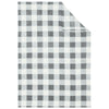 Port Authority Marshmallow/Monument Grey Check Small Ultra Plush Blanket