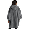 Port Authority Smoke Grey Plush Poncho