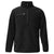 BAW Unisex Black Bonded Fleece 1/2 Zip