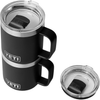 YETI Black Rambler 10 oz Stackable Mug with Durasip Ceramic Lining
