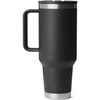 YETI Black Rambler 40 oz Travel Straw Mug with Color-Matched Straw Lid