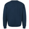 Jerzees Unisex Washed Navy Rugged Crewneck Sweatshirt